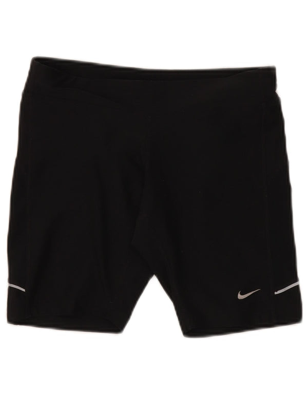 Pantaloncini sportivi Nike da donna Dri Fit UK 10 piccoli poliestere nero