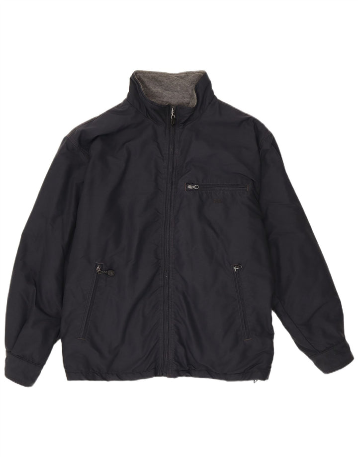 Giacca a vento bomber da uomo Think Pink UK 42 XL Blu navy