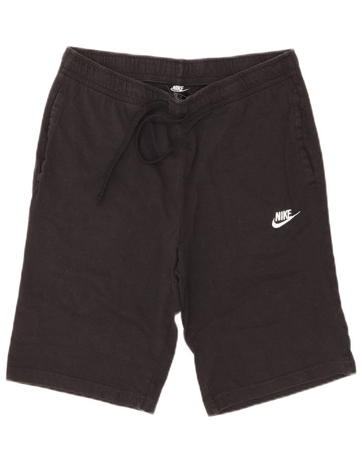 NIKE Mens Sport Shorts Large  Black Cotton