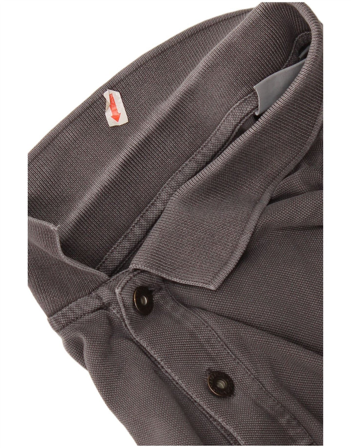 Polo da uomo Napapijri grigio medio
