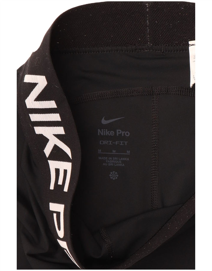 Leggings grafici Nike da donna UK 12 medio nero