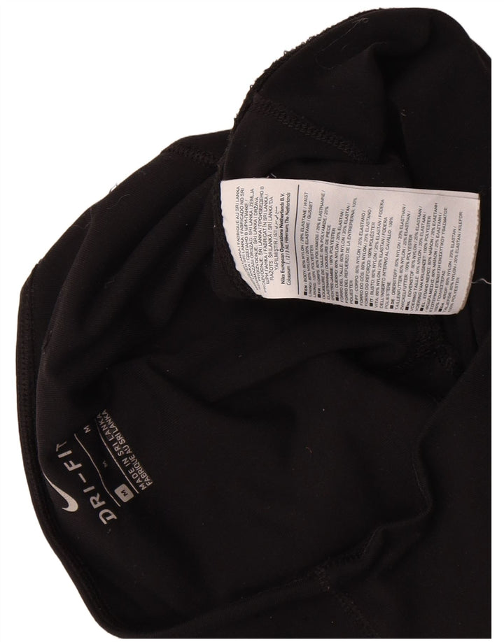 Leggings Nike Dri Fit da donna UK 12 nylon nero medio