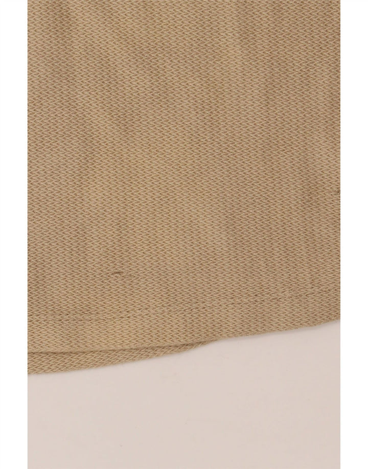 T-shirt Zara da uomo Top in cotone kaki medio