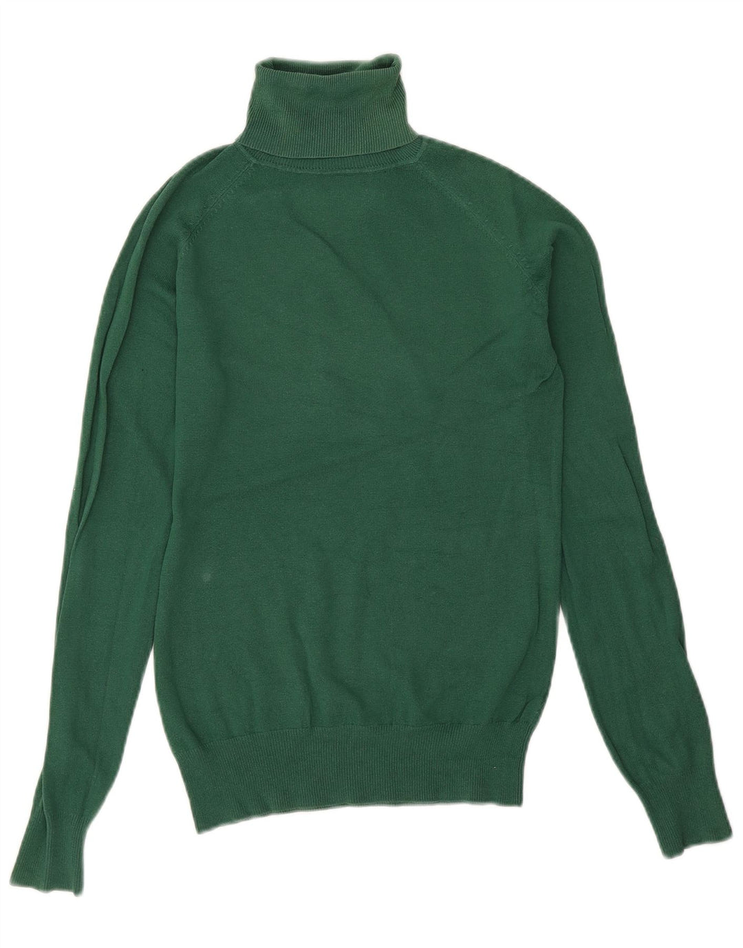 Maglione maglione a collo alto da donna Zara UK 14 grande verde