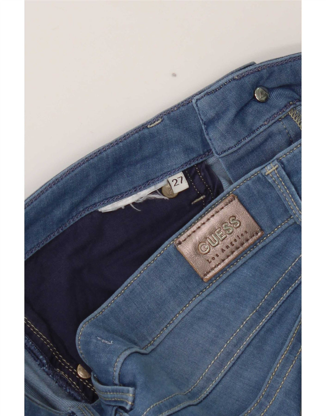 Jeans skinny da donna Guess W27 L28 Blu