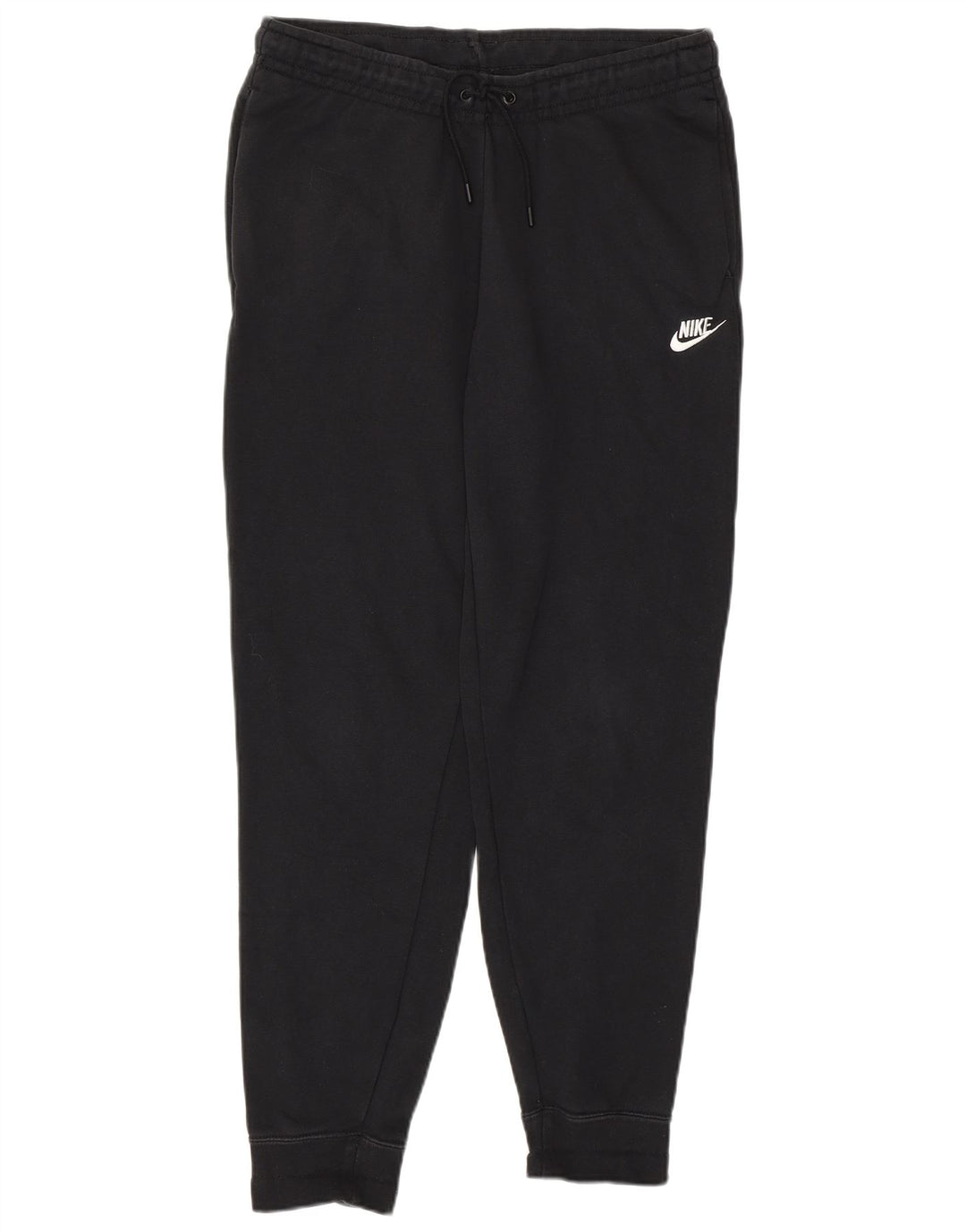 NIKE Womens Tracksuit Trousers Joggers UK 14 Medium Black