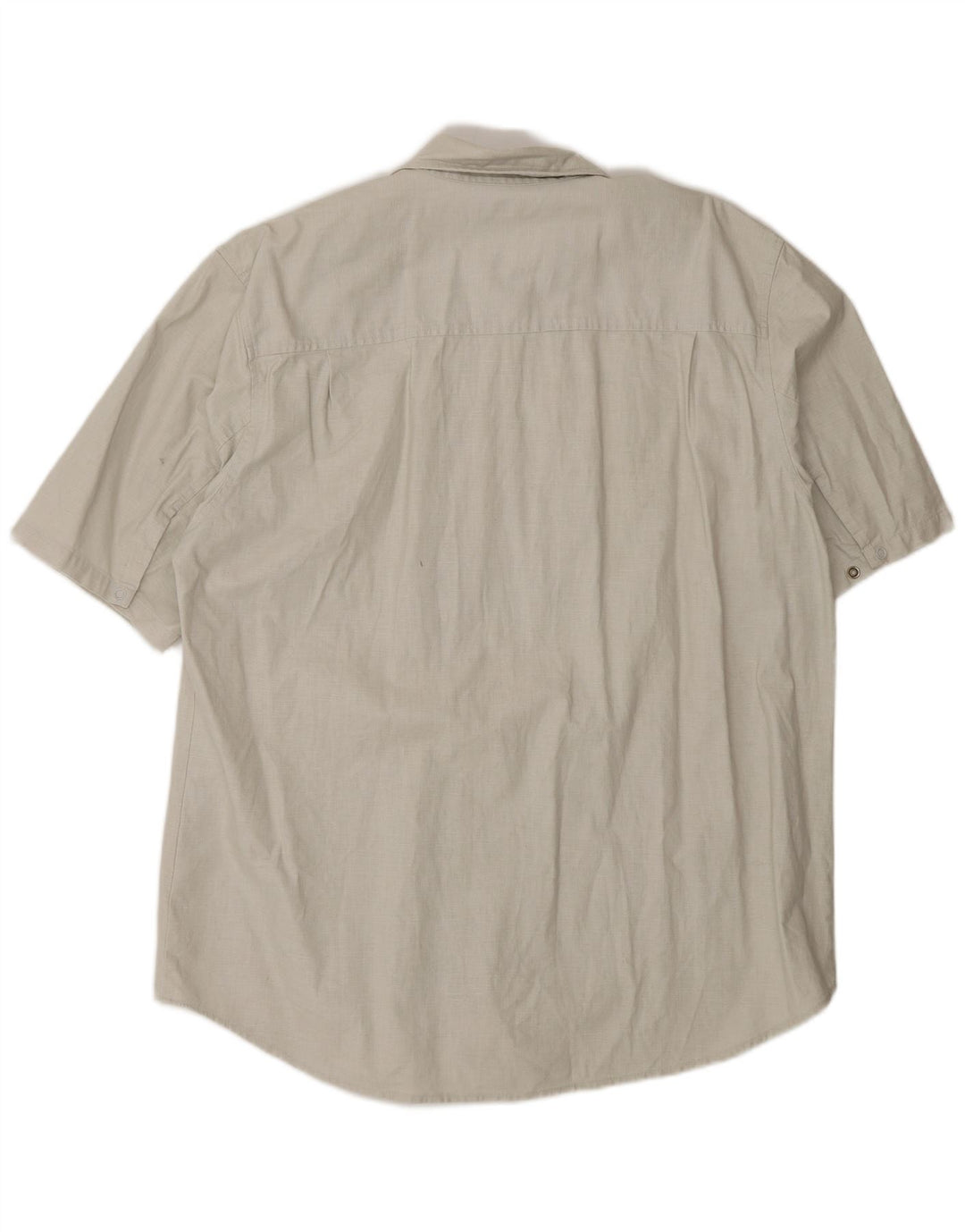 LEVI'S Camicia a maniche corte da uomo XL Lino grigio