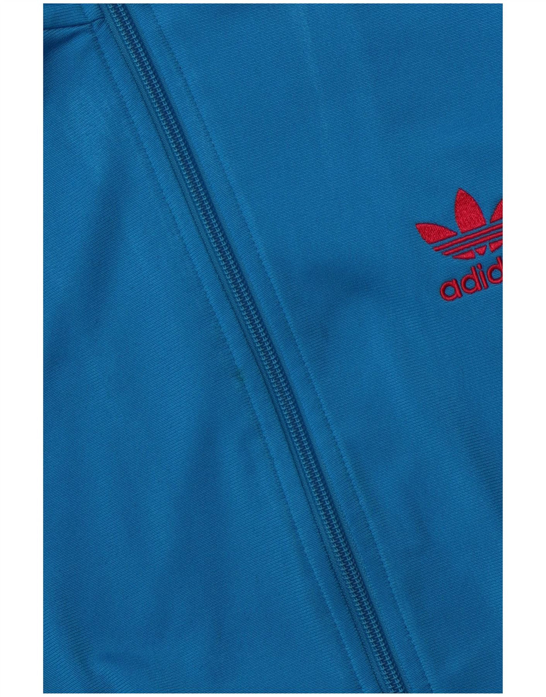 Giacca da ginnastica grafica da donna Adidas EU 36 piccola blu poliestere