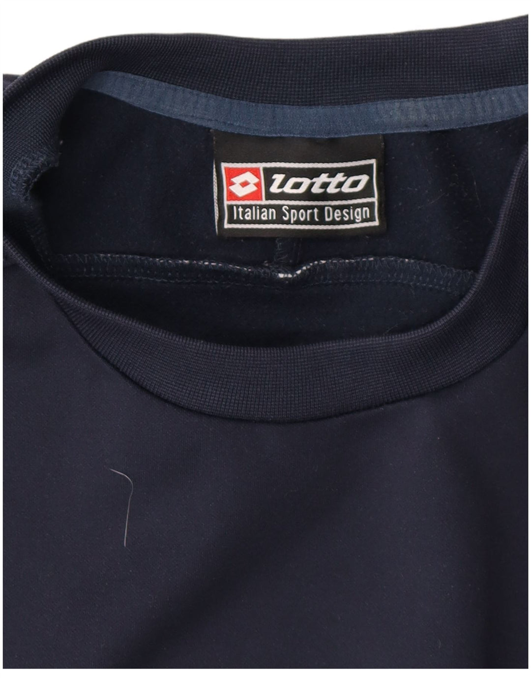 LOTTO Felpa grafica da uomo Maglione medio blu navy