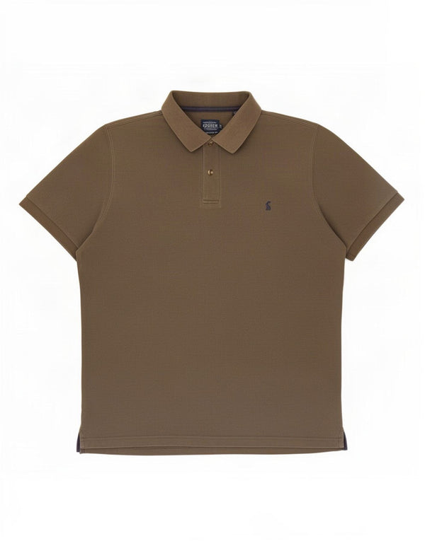 Polo da uomo Joules XL in cotone kaki