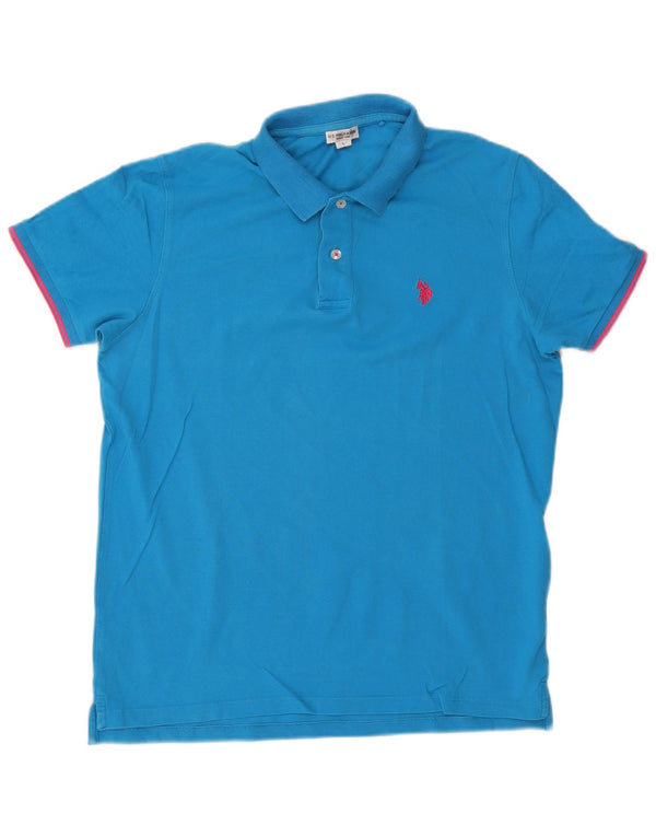 POLO ASSN. Polo da uomo grande blu