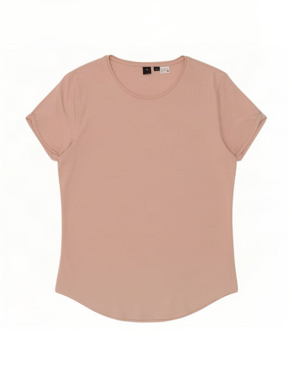 T-shirt da donna G-Star Top UK 16 grande cotone rosa