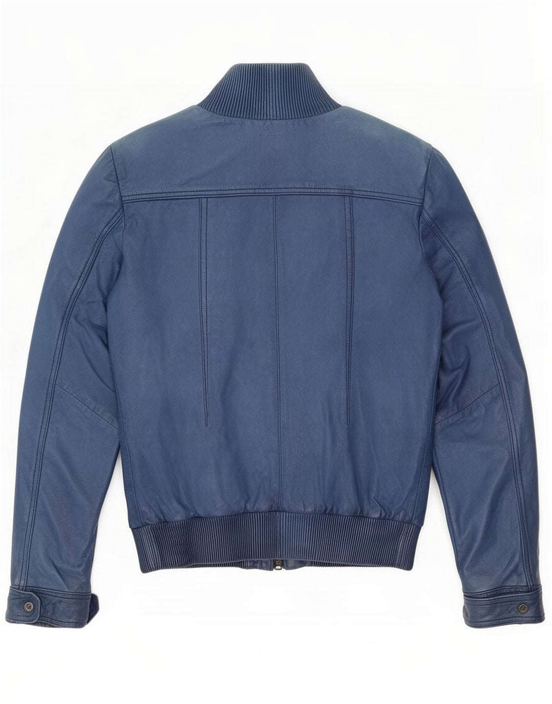 Giacca in pelle da donna Bomboogie UK 12 Blu medio