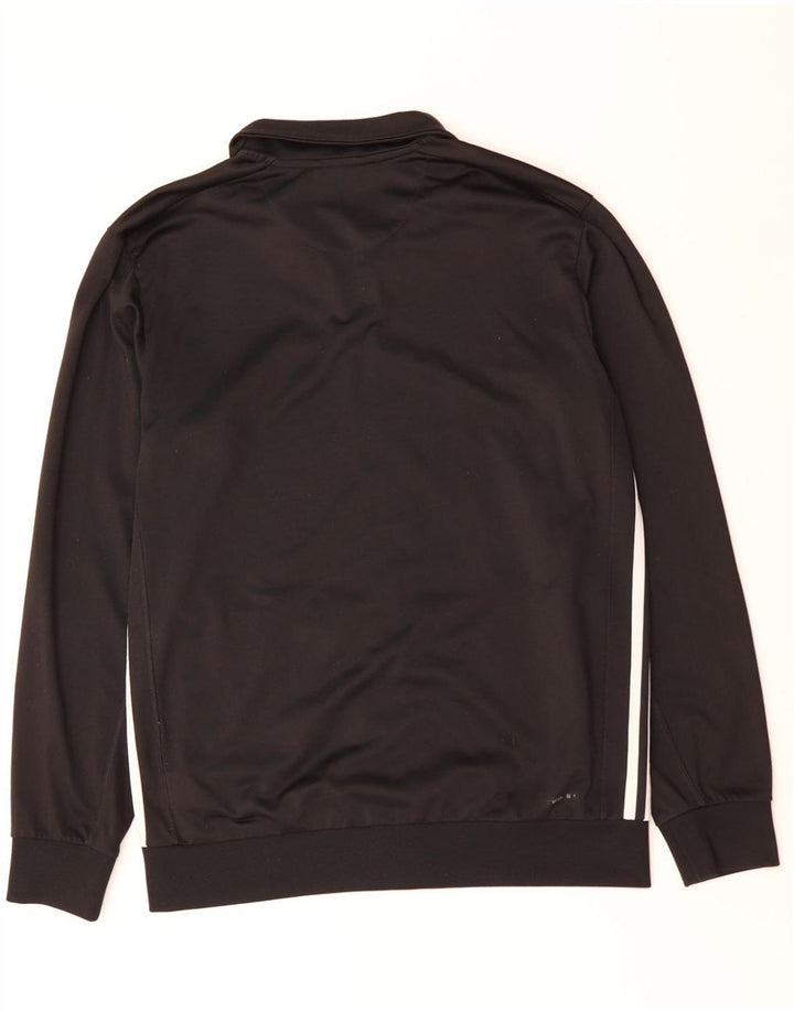 Giacca superiore della tuta da uomo Climalite ADIDAS, poliestere nero medio