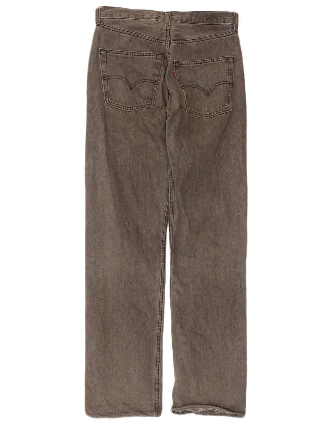 Jeans dritti da uomo Levi's W30 L34 cotone grigio