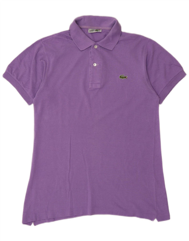 Polo da uomo Lacoste taglia 3 piccola in cotone viola