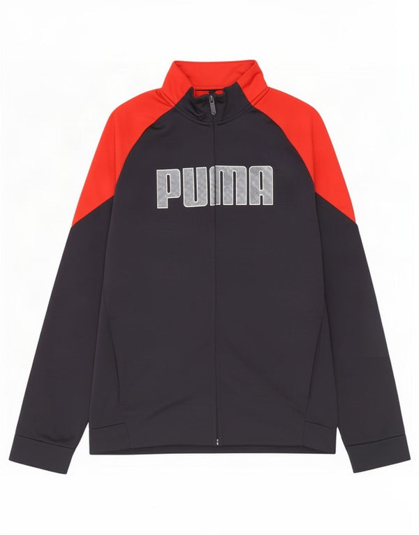 Puma Giacca da tuta grafica da ragazzo 13-14 anni Blu navy Colourblock