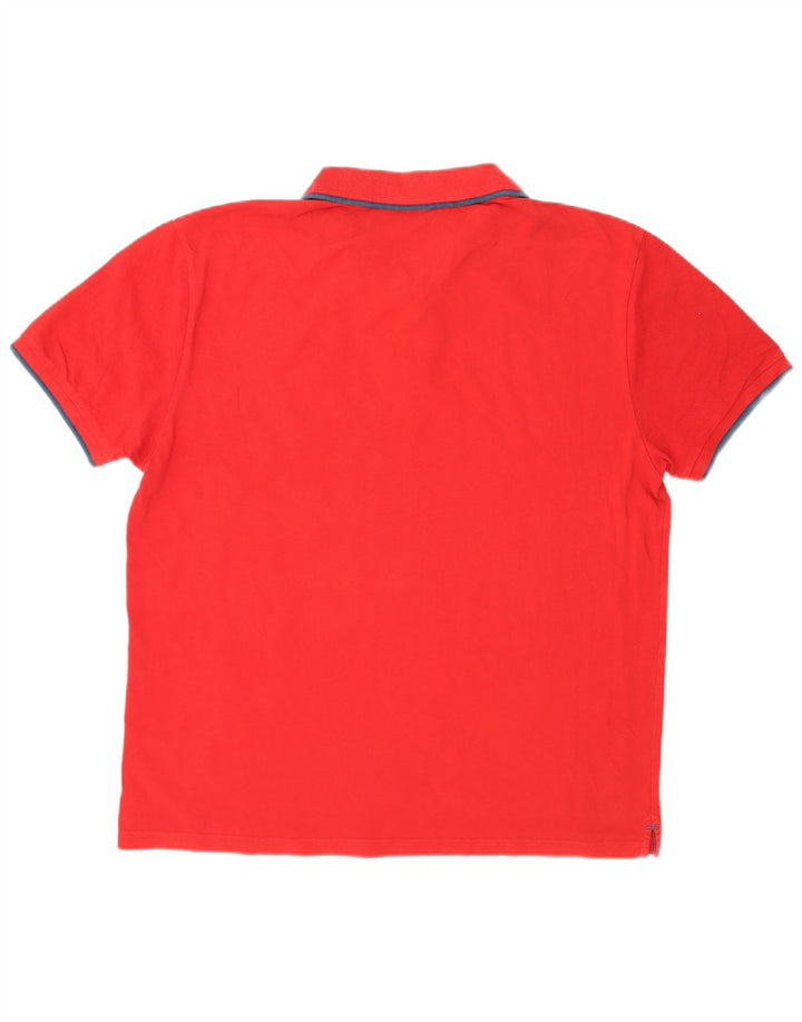 Polo da uomo North Sails 2XL in cotone rosso