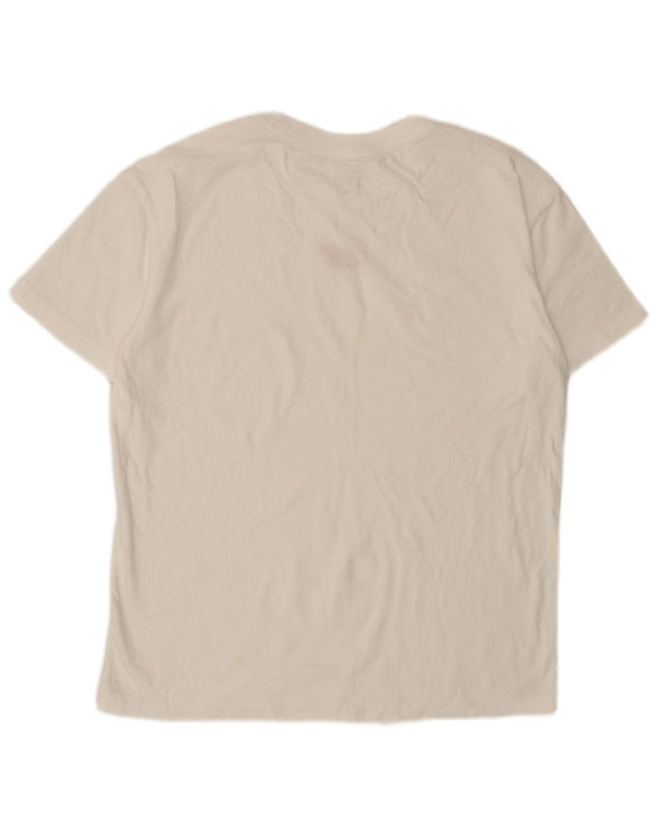 T-shirt da uomo NIKE Top piccola bianca