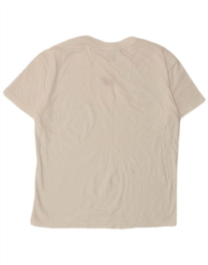 T-shirt da uomo NIKE Top piccola bianca