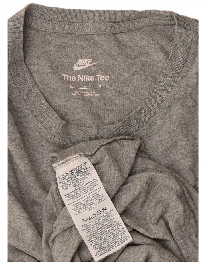 T-shirt da donna Nike Top UK 14 cotone grigio medio