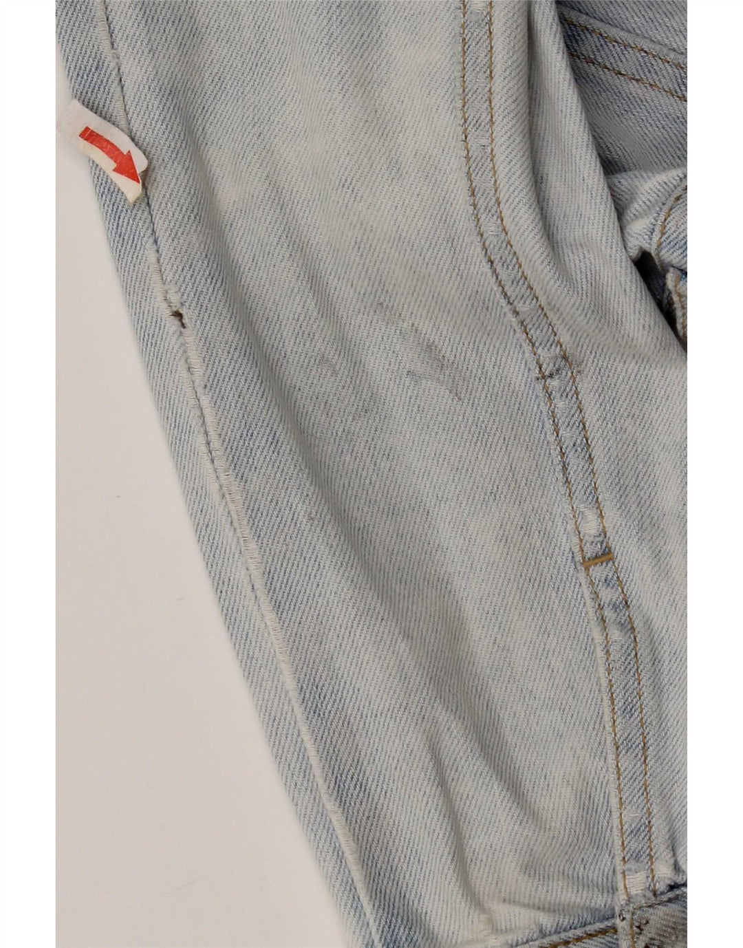 Giacca in denim da donna Topshop UK 10 piccolo cotone blu