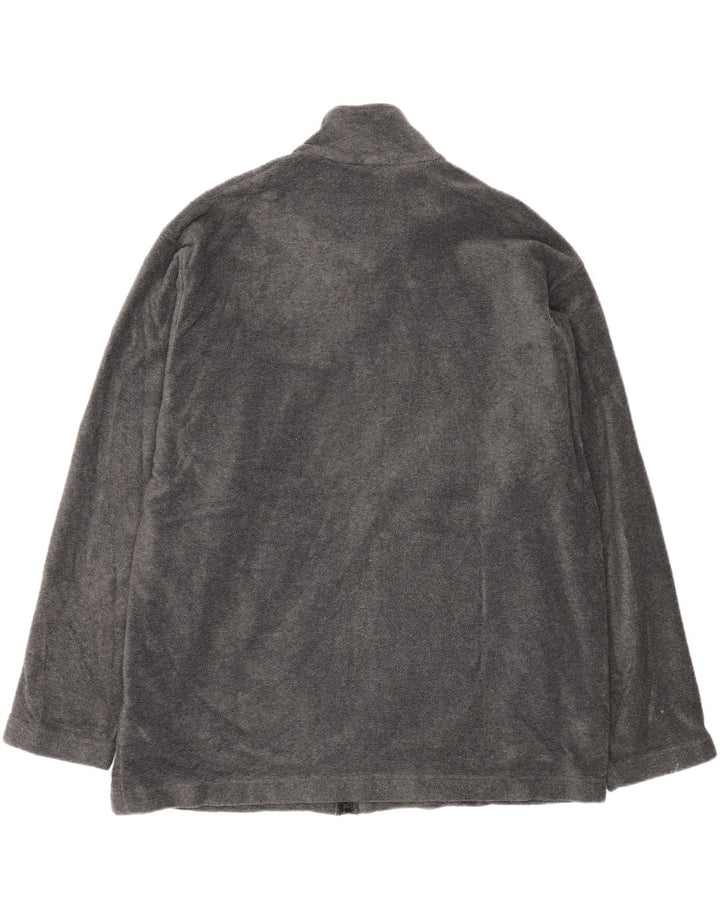 Giacca in pile da uomo Marks & Spencer UK 42 XL Poliestere grigio