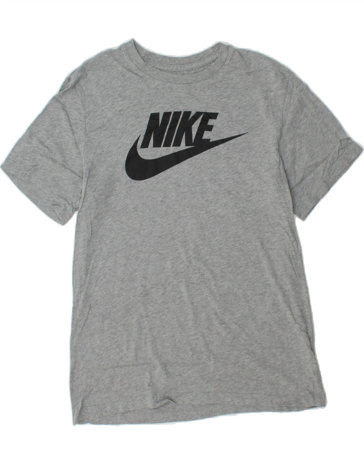 NIKE Mens Graphic T-Shirt Top Medium Grey Cotton Vintage Nike and Second-Hand Nike from Messina Hembry 