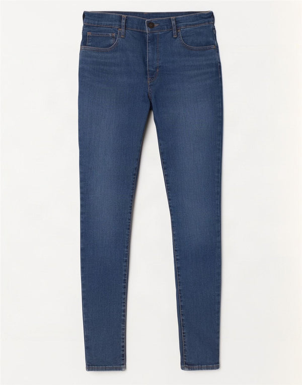 Jeans Levi's da donna 720 super skinny a vita alta W30 L32 cotone blu