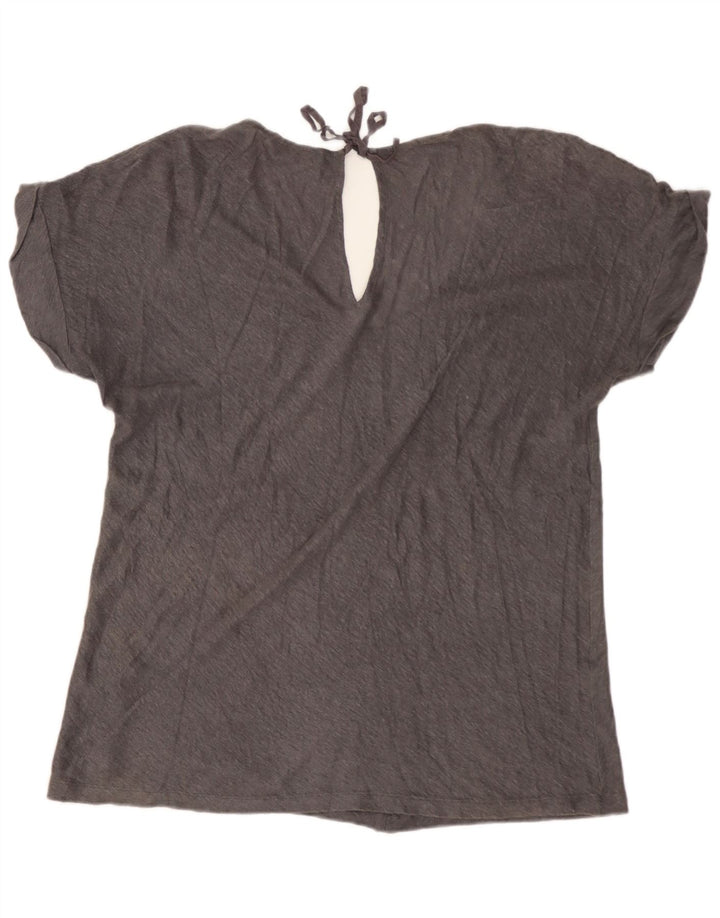 Camicetta da donna Massimo Dutti Top UK 16 Large Grigio