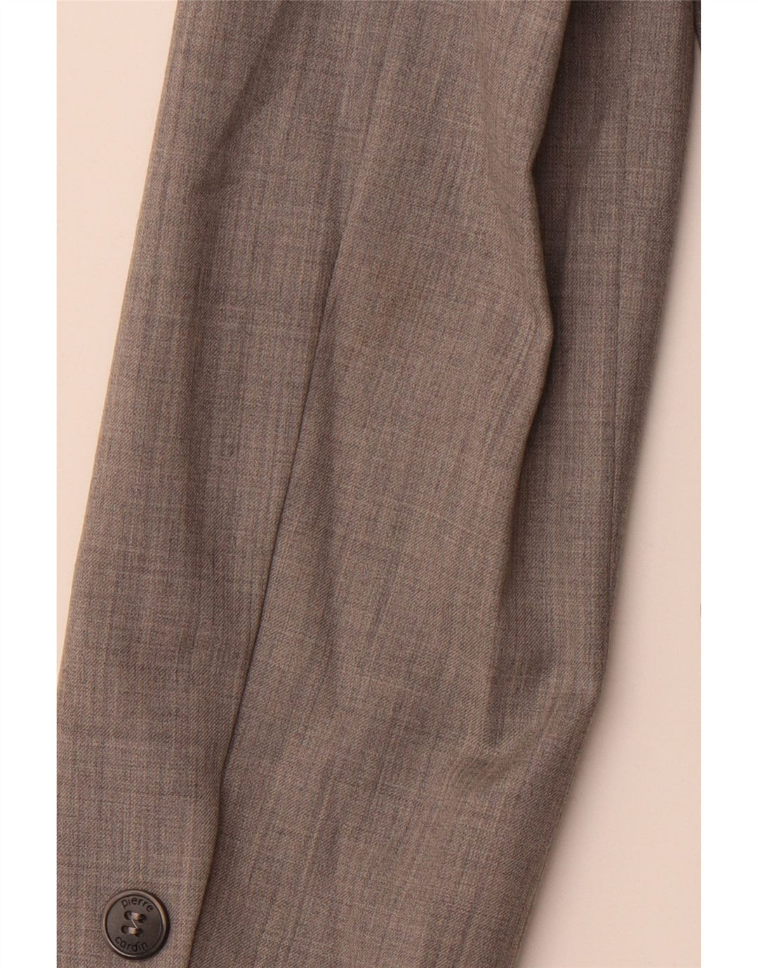 PIERRE CARDIN Giacca blazer a 3 bottoni da donna EU 42 Gessato grigio medio