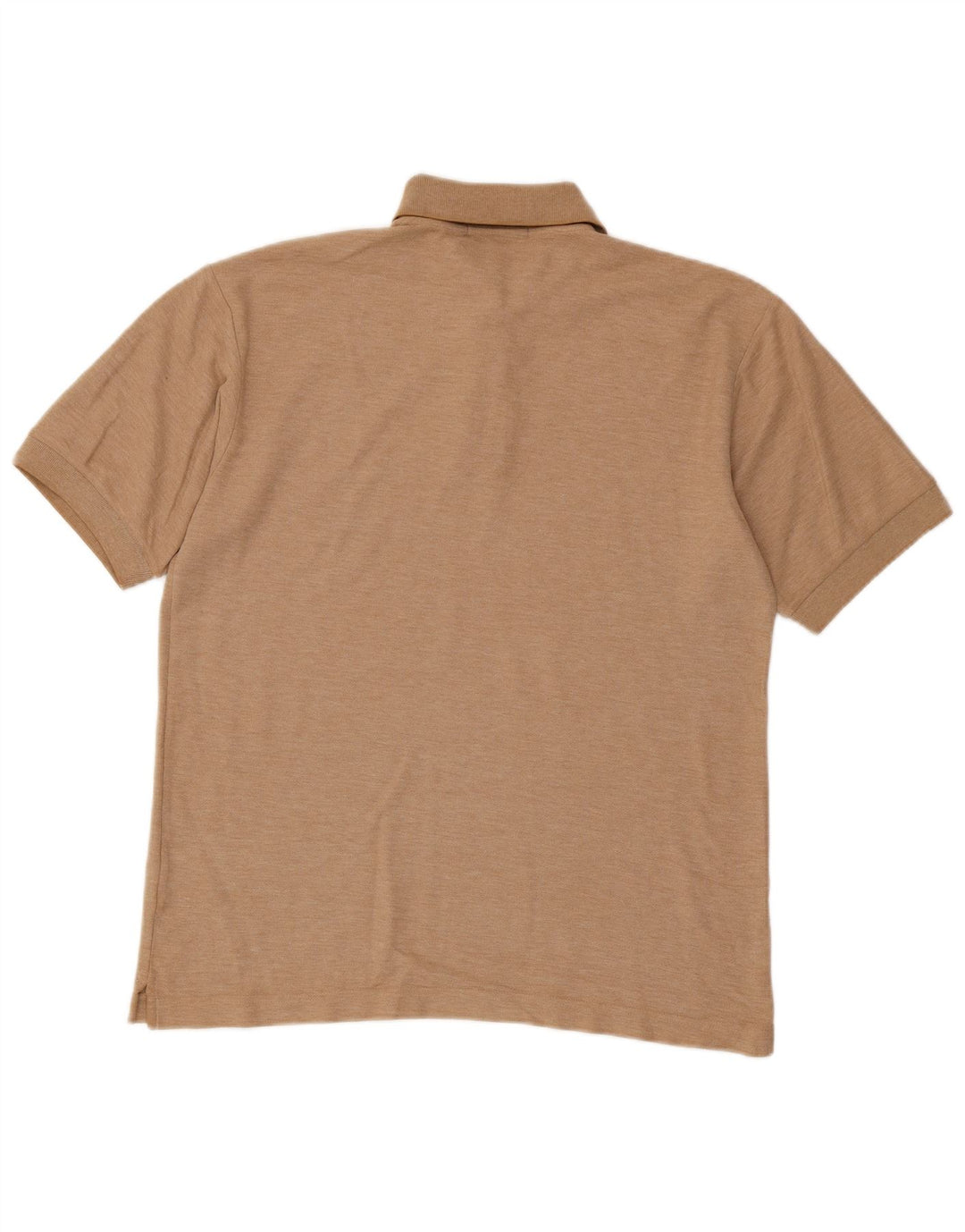 Polo da uomo FILA IT 48 cotone screziato marrone medio