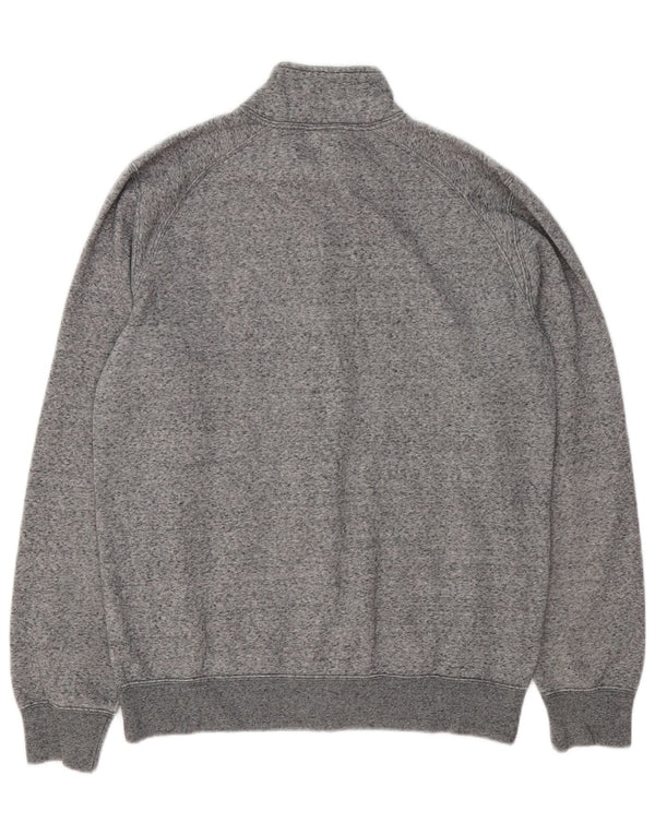 Giacca da tuta da uomo Champion in cotone chiazzato grigio medio