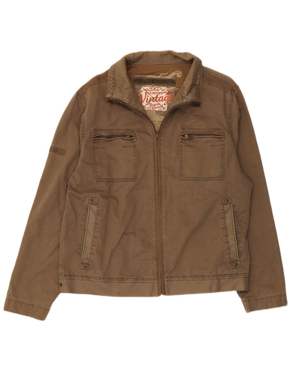 Giacca da uomo Marks & Spencer Blue Harbour Utility UK 40 Large Khaki