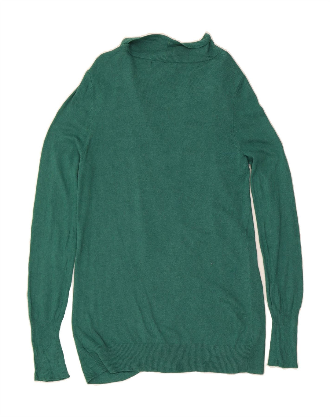 MOSSIMO Womens Open Cardigan Sweater UK 12 Medium Green Nylon Vintage Mossimo and Second-Hand Mossimo from Messina Hembry 