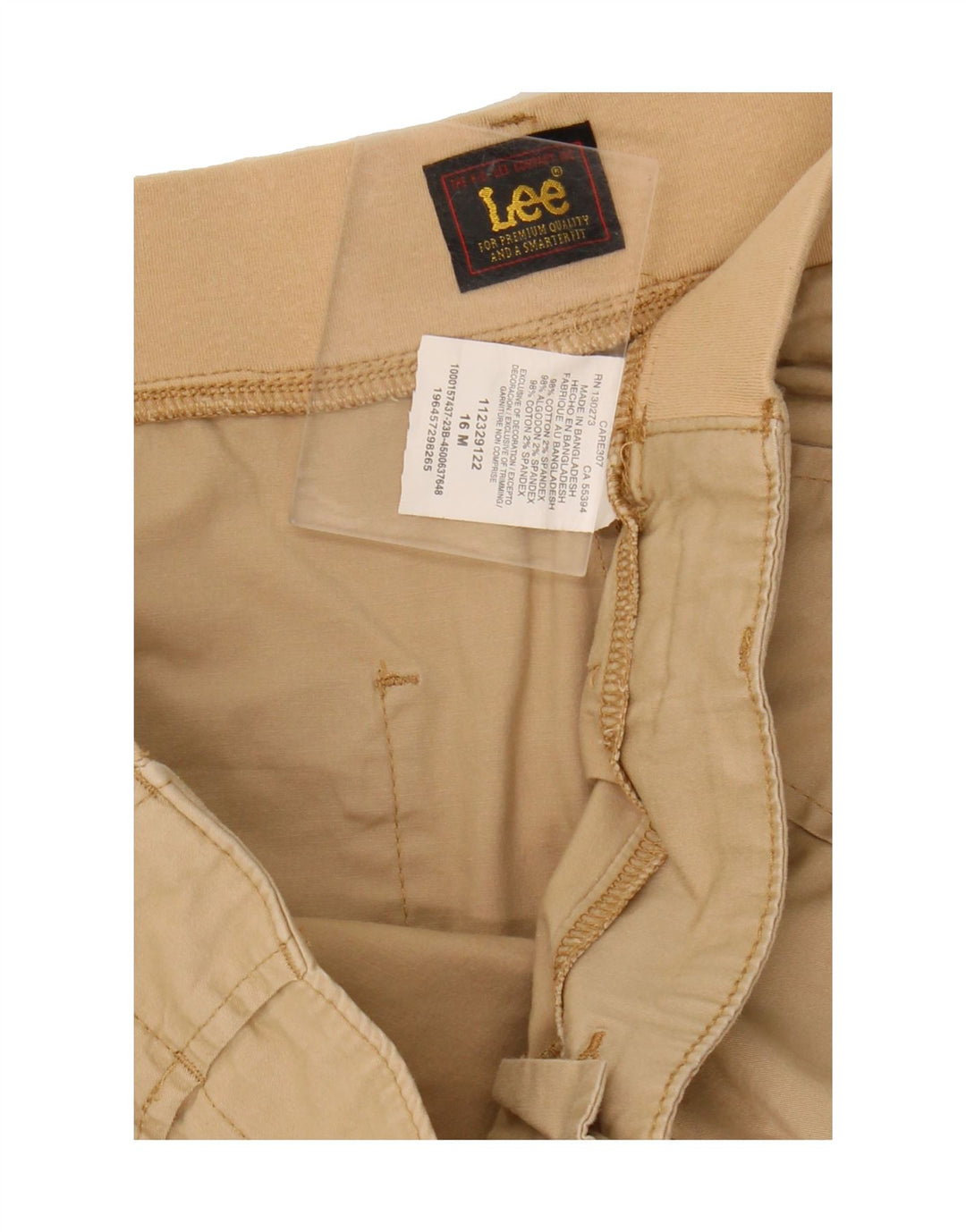 LEE Womens Cargo Shorts US 16 2XL W36  Beige Cotton Vintage Lee and Second-Hand Lee from Messina Hembry 