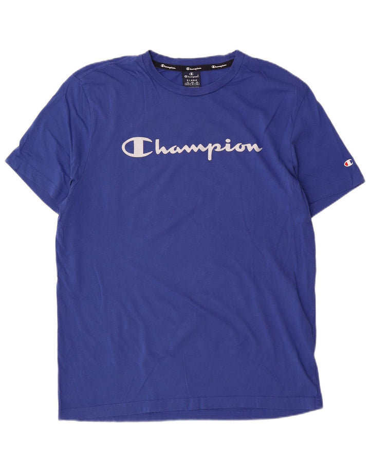 T-shirt grafica da uomo Champion Top XL Blu