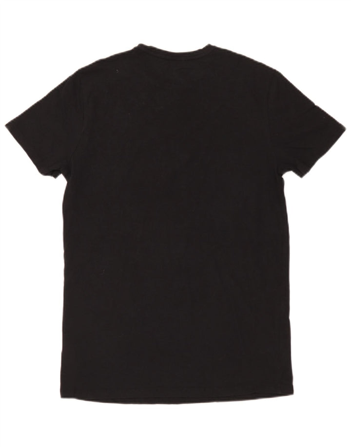 T-shirt da uomo Diesel Top in cotone nero medio