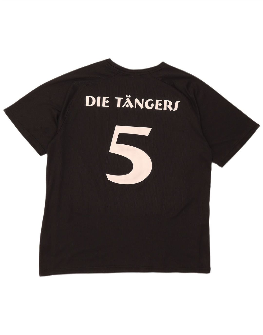 T-shirt grafica da uomo Puma Top in poliestere a righe nere medie