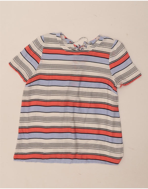Camicetta da donna Oasis Top UK 16 Viscosa a righe multicolori grandi