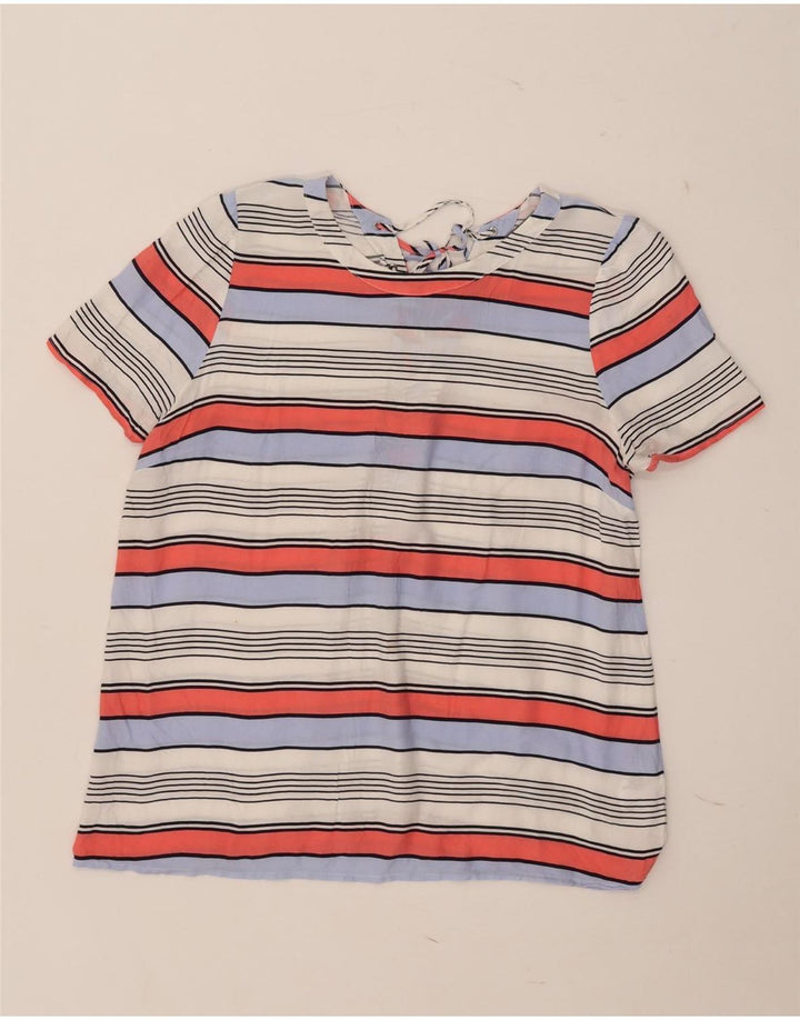 Camicetta da donna Oasis Top UK 16 Viscosa a righe multicolori grandi