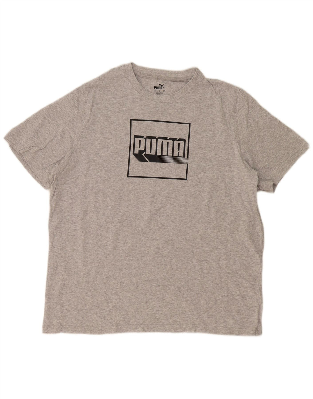 T-shirt grafica da uomo Puma XL XL grigia screziata