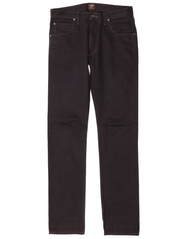 Jeans Lee 101 Rider Slim da uomo W31 L34 cotone nero