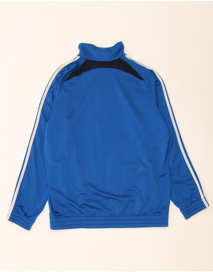 Giacca da tuta ADIDAS da ragazzo 15-16 anni in poliestere color block blu