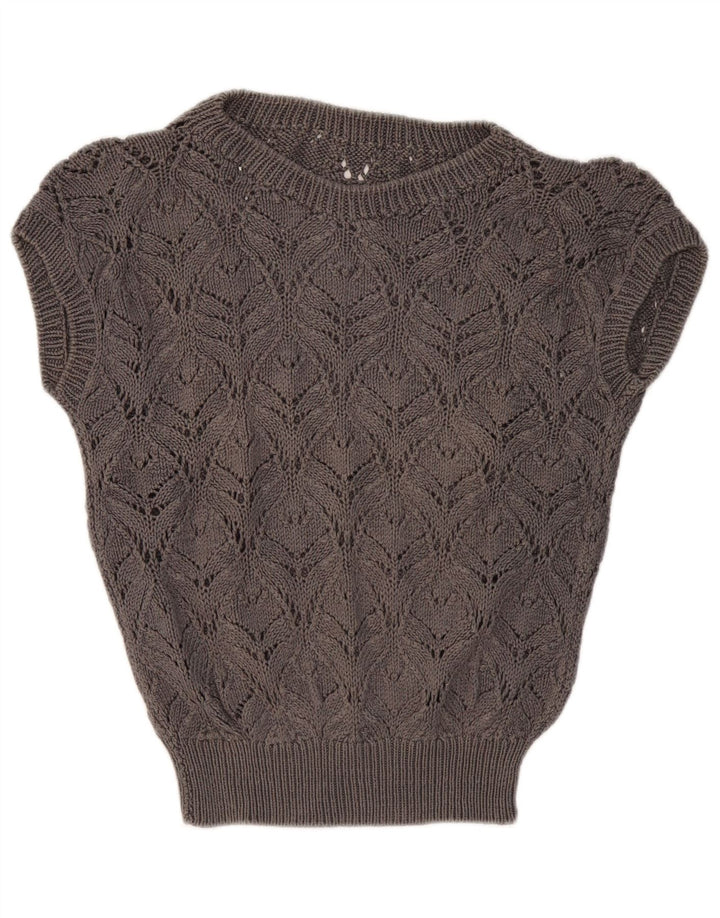 Canotta da donna VINTAGE UK 16 grande grigia