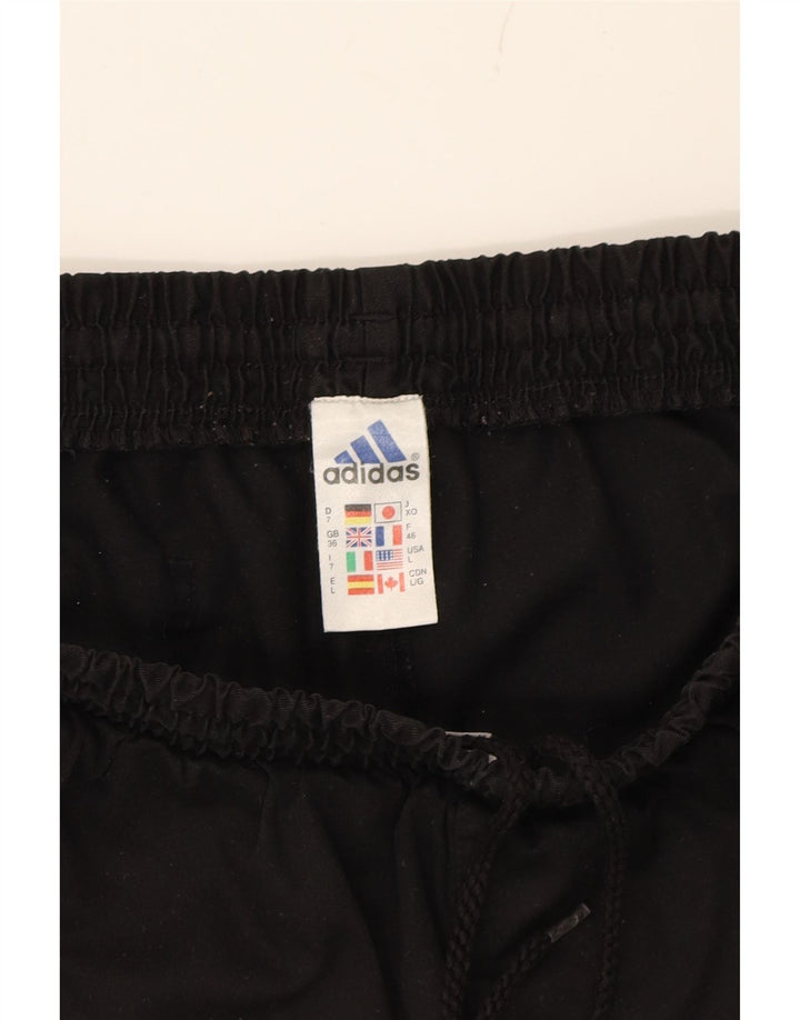 ADIDAS Mens Sport Shorts Large  Black Polyester Vintage Adidas and Second-Hand Adidas from Messina Hembry 