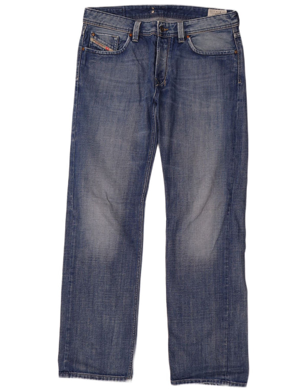 Jeans dritti da uomo Diesel Larkee W34 L32 cotone blu