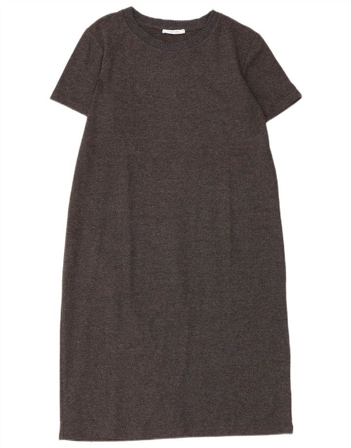 Abito a trapezio da donna Zara UK 10 piccolo grigio