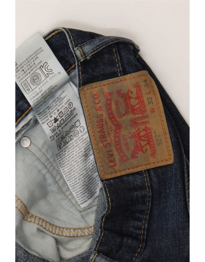 Jeans Bootcut da uomo Levi's W32 L28 in cotone blu