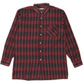 C & A Mens Shirt Size 42 Large Red Check Polyester Vintage C & A and Second-Hand C & A from Messina Hembry 